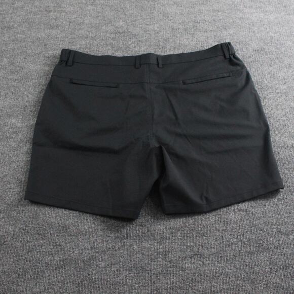 Jack Archer Shorts Mens 40x7 Jetsetter Tech Black Performance Stretch Golf Chino - Picture 5 of 10